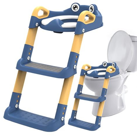 Scaletta per WC da allenamento, sedile per vasino,Sedile vasino per bambini - Vasino per bambini con vasino per casa, scuola, asilo