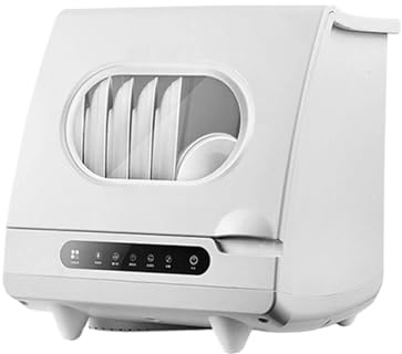 Countertop Dishwasher. Automatic Household Dishwasher Installation Free Small Desktop Drying Integrated Anti-virus Sterilizing Intelligent Dish Washer .Space Saving