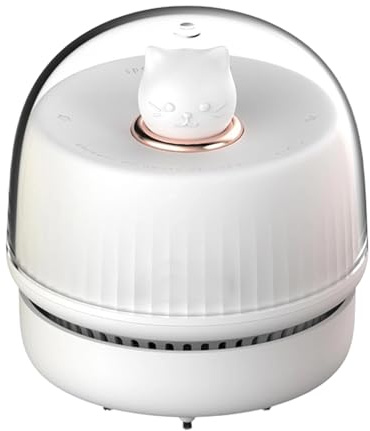 Wdbild Desktop Vacuuming Cleaner USB Charging With Vacuum Nozzle Cleaning Brush Detachable Portable Small Table Vaccum Cleaner USB C Rechargeable Vacuum