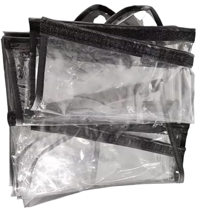 Generisch Housse de protection pour table de massage, transparente, en EVA, 58 x 180 cm, housse de protection imperméable et antidérapante, pour hôtel, esthéticien, salon