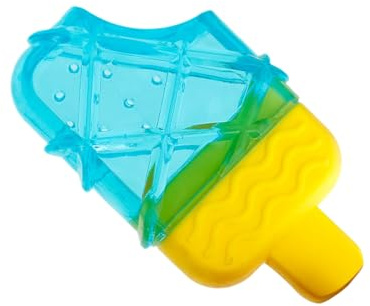 Jouets de dentition pour chiots – Mangeoire à friandises rafraîchissante de qualité alimentaire, sans danger pour le congélateur, enrichissement interactif en forme de crème glacée, caisse de piscine