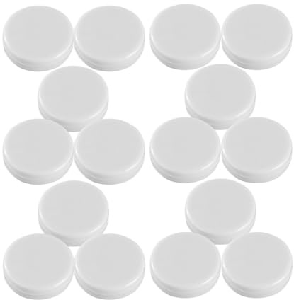 LRXIYODE 50 Stück Plüschtier Einsätze Mit Glöckchen Babyspielzeug Tiergeräusche Flache Rasseln Spielzeugzubehör Plüschspielzeug Glöckchen Lustige Spielzeugglöckchen Austauschbare