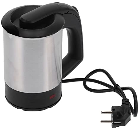 EIMSOAH Mini Bollitore Elettrico da 0,5 Litri, Bollitore da Viaggio Portatile in Acciaio Inossidabile con Spegnimento Automatico e Maniglia Cool Touch, Bollitura Rapida 1000 W per tè e