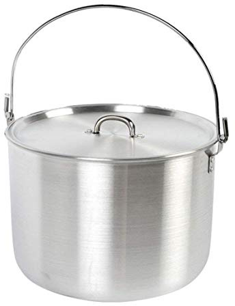 AceCamp® Camping-Topf 8 L Aluminium – Kochtopf mit Deckel und Henkel