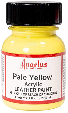 Angelus Acryl Lederfarbe Pastell Gelb 29,5ml