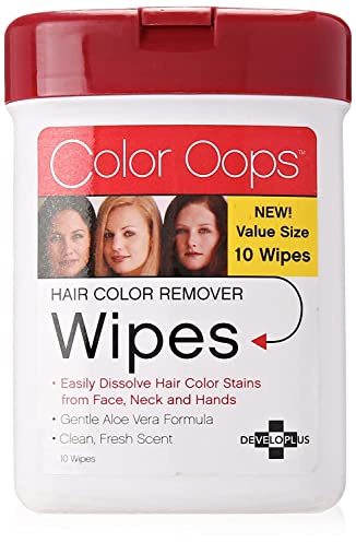 Developlus Color Oops Color Remover Wipes 10 Count (3 Pack)