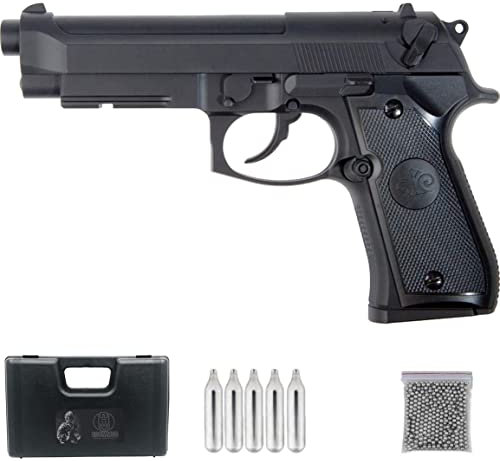 Stinger 92 CO2 - Pack Pistola de balines. Arma de Aire comprimido CO2 Calibre 4,5mm <3,5J