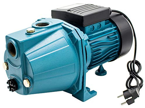 centrifugalpump 1100W jetpump för hushållsvattenverk, vattenpump, trädgårdspump, max. 5 bar (3600 l/h) AM-1100 A