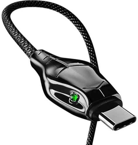 Cable Chargeur Ultra Rapide 3m Type C Cobra pour Honor 50 Smartphone Android Very Fast Charge 5A (Noir)