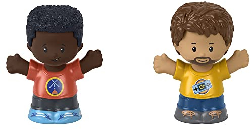 F-Price Spielfiguren-Set – Story Starter Figuren-Set – HBW67 – Gamers Figuren, rot, orange, blau