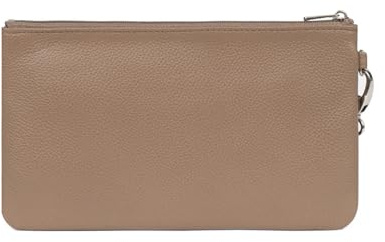 Hexagona - Pochette dragonne - Compatible Cartes de crédit, CNI, permis de Conduire, Passeport et Carte Grise - pour Femme - Collection Confort - en Cuir