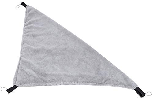 Beufee Ratten-Hängematte, Rattenbett, Meerschweinchen-Hängematte, Kleine Haustier-Hängematte, Ratten-Hängematte Für Käfig, Hängematte Für Ratten, Hamster, Eichhörnchen, Vögel(Grau)