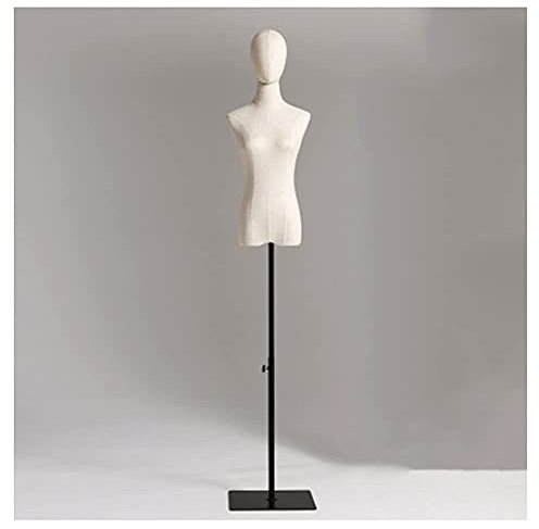 Schaufensterpuppen-Körper-Torso, Damenbüste, Hochzeitskleid-Aufnahmeständer, stabile Basis, Laden-/Bekleidungsgeschäft-/Schaufenster-Ausstellungsständer (Kopf ohne Arme M) (Kopf oh