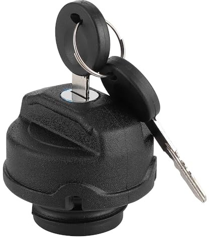 Bouchon De RéServoir De Carburant avec 2 CléS Bouchons De RéServoir D'Essence, PièCes DéTachéEs Auto Convient pour beetl-e, pour po-l-o, pour cadd-y