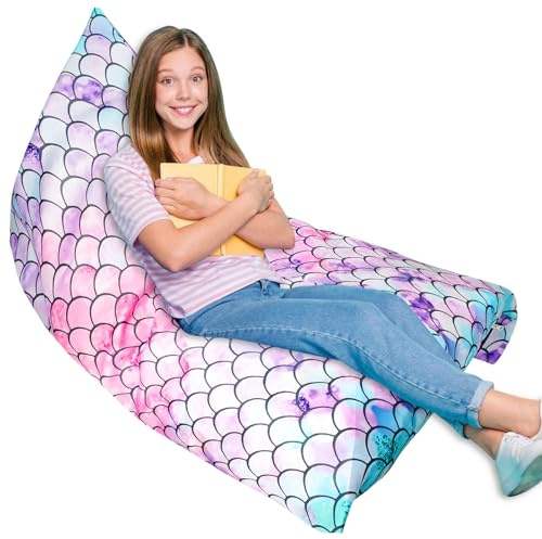 Sitzsack-Stuhlbezug, Sitzsack Kuscheltier Aufbewahrung Stofftier Sitzsack Bezug Sitzsäcke Wohnzimmer Sofa Pouf Aufbewahrungstasche