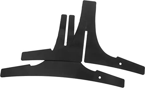 TOYANDONA Portable Wind Instrument Stand for B Flat Trumpet with Easy Disassembly and Sturdy Black Plastic Material, Suitable for Musical Performances and Practice Sessions