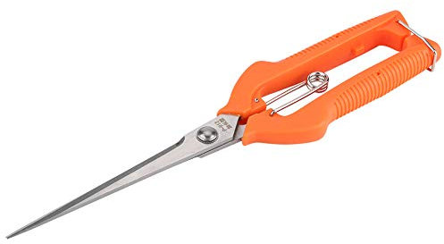 Pruning Scissors,Long Handled Garden Shears,Hedge Shears, Pruning Loppers Pruning Shears Safe to Use for Garden Pruning Twig Cutting and Grapes and Citrus Gathering