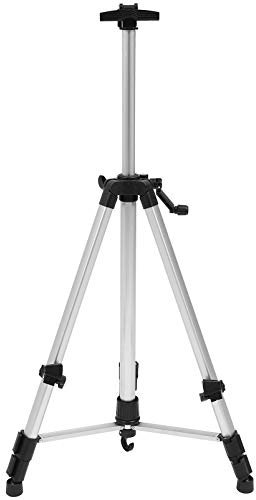 HAPINARY Cavalletto Treppiede Flessibile Pieghevole Regolabile Supporto Pittura Disegno Lega Alluminio Resistente Stabile Espositore Interni Esterni