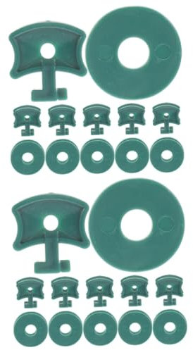 Supvox 100 Sätze Gewächshaus-Befestigungsclip für Gewächshausnetze Pflanzen gewächshausclips gewächshaus clips Gewächshausclip mit Unterlegscheibe Gewächshaus-Aufhänger-Clip pp