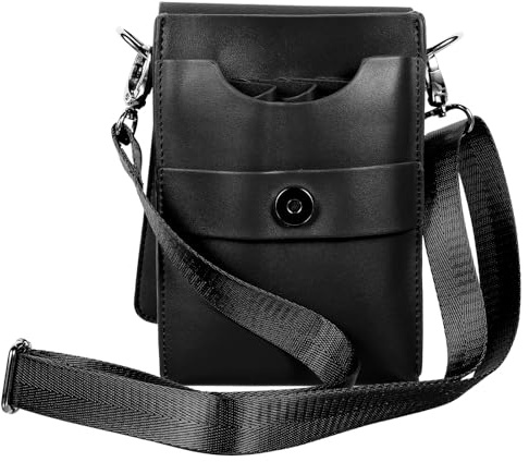 Hemobllo Borsa per Forbici da Parrucchiere Professionale Nera Custodia Porta Forbici da Leggera e Compatta Organizer Multifunzione per Strumenti da Taglio per Uso Quotidiano e
