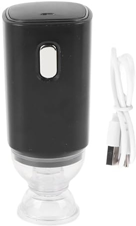 outdoorm Pompa per sacco a vuoto Mini portatile ricaricabile elettrica sigillata portatile per forniture di stampa 3D Conservazione Asciugatura a compressione 5 V Nero