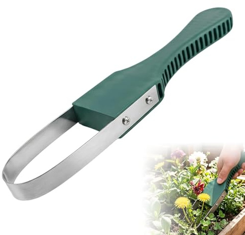 MOERAE Griffes de désherbage à main avec manche - Outil de jardinage - Convient pour désherber, ameublir le sol, les plantes et autres travaux de jardinage