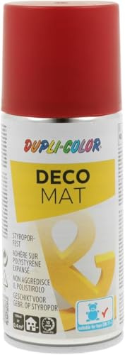 DUPLI-COLOR DECO MAT RAL 3003 Rubinrot matt 150 ml - Sprühfarbe | Acryllack für kreative Bastel- und Dekorationsprojekte, Einfache Anwendung auf vielen Untergründen & Objekten