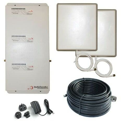 Amplificador repetidor celular Triband GSM DCS UMTS STELLA DORADUS