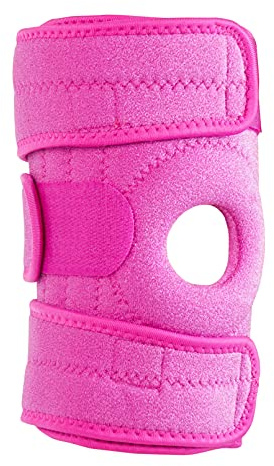 Luwint Kids Youth Neoprene Knee Brace, Open Patella Stabilizer with Adjustable Straps Knee Pads Support for Arthritis, ACL, Relieves Pain, Basketball, Sports, 1 Piece