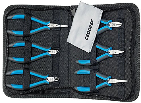 GEDORE Elektronik-Zangen-Set 6-teilig, 1 Stück, S 8305 ESD