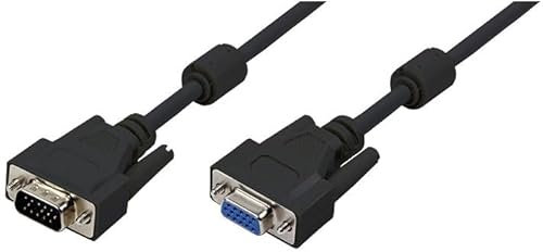 Logon 15m VGA câble VGA VGA (D-Sub) Blanc - Câbles VGA (15 m, VGA (D-Sub), VGA (D-Sub), Blanc, Male Connector/Female Connector)
