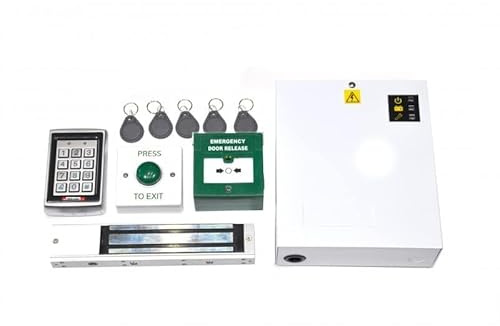 12v DC - Standalone Single Door Maglock Access Control Kit with Proximity Keypad
