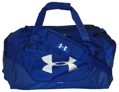 Under Armour Adult Undeniable Duffle 3.0 Gym Bag , Royal Blue (401)/Silver , Medium