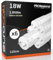 Eurocali 6x Tubes LED 120cm G13 T8 18W 1850 lumen Lumière Blanche Naturelle 4000K - Faisceau Lumineux 160° - Remplacement Néon