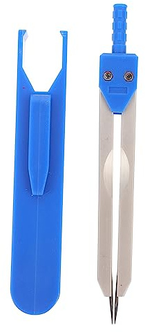 Operitacx Medico Digitale Con Righello Strumento Di Misurazione Per e Elettrocardiogramma Calibratore Leggero e Portatile Custodia Protettiva Inclusa Facile Da Usare Precisione Professionale