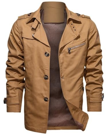 Full Zip Fleece Men Long Coat Men Waterproof Spray for Jackets Mens Smart Coats and Jackets Mens Denim Men's Winter Warm Black Zip up Hoodie Outdoor Winter Denim