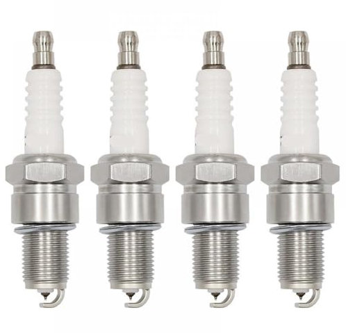 WYNAnGAI Performance-Motorrad-Zündkerze, kompatibel mit den Modellen F7RTI F7RTC BR7EIX BR8EIX BR9EIX BR10EIX BPR5EIX BPR6EIX BPR7EIX BPR8EIX 11 GR5IX(4PCS Iridium)