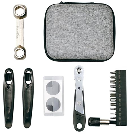Asukohu Bicycle Repair Tool Kits with Storage Bag Bike Toolkit Bikes Repair Tool Mountain Bike Road Bicycles Maintenance Tool