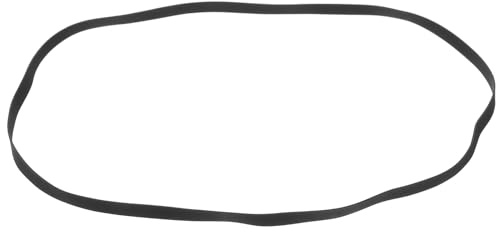 WATIIFUFU Courroie Caoutchouc Noire pour Platine Vinyle et Enregistreur Cassette, Transmission Fluide, Légère, Longueur 270mm, pour Lecteurs Électriques
