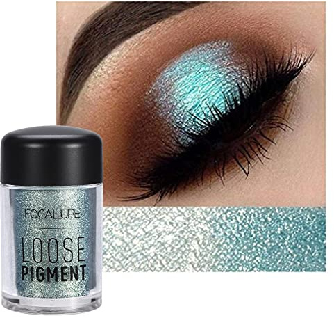 Glitter Lidschatten,Beauty Eyes Pigment Shining Puder Lidschatten Primer Lippen Lose Augen Make-up Kosmetik(4)