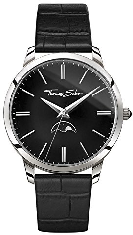 THOMAS SABO Herrenuhr Edelstahl WA0325-218-203-42 MM