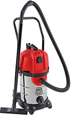 Valex 1350140, ASPIRATORE Polvere E LIQUIDI CYCLONIC Worker, Inox
