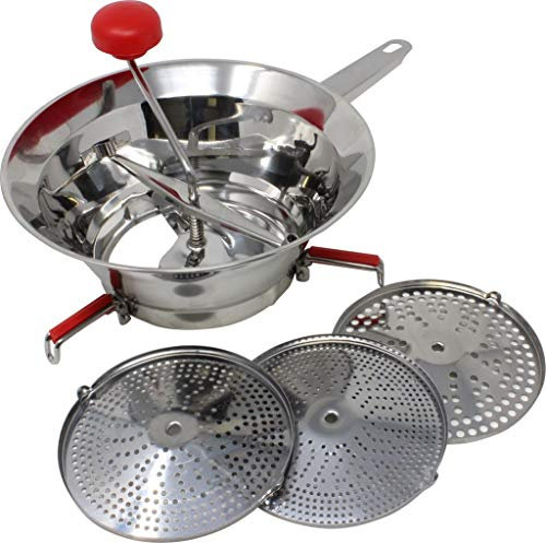 Pedrini passaverdure con 3 dischi in acciaio inox