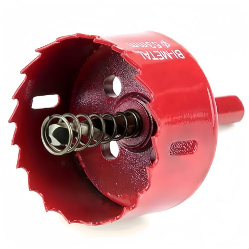 Boxonly Lochsäge M42 Bi-Metall 125 mm für Holz, Kunststoff, Aluminium