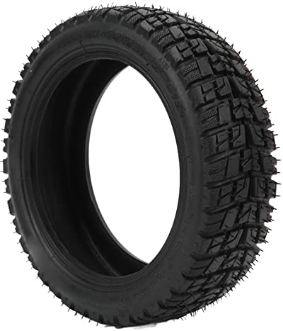 Focket Electric Scooter Tire, 10x2.75-6.5 Scooter Tires Off Road Tubeless Tire, 10 Inch Tire Without Inner Tube, Rubber Tyre Electric Scooter Tyre for Speedway 5 Dualtron Electric Scooter