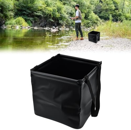 SLTAXAR Ciotola Pieghevole da Campeggio 25L Secchio Pieghevole per Campeggio Ciotola Pieghevole da Esterno Portatile Secchio Acqua Pieghevole per Esterni per Campeggio Pesca Viaggi e Giardino Feste
