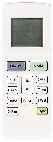 Mando a Distancia Aptos para GREE Montana Daitsu Hiyasu Aire Acondicionado | YAW1F DS-12UIDN GWH07ACA-K3NNA1A GWH09ACA-K3NNA1A GWH12ACB-K3NNA1A GWH18ACC-K3NNA1A GWH24ACD-K3NNA1A