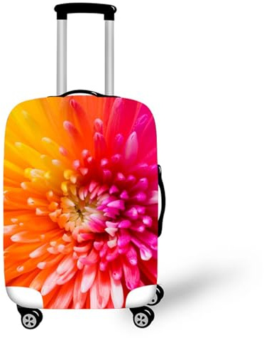 Muiuou Gepäckabdeckungen für Koffer,Schutzhaube für Kofferhülle Reise Waschbare Elastische Suitcase Cover Drucken Kofferschutzhülle,Passend für Kofferschutzbezug (XL (30-32 Zoll),Stil 2)