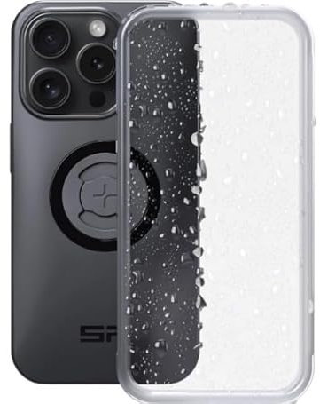 SP CONNECT Weather Cover Compatible with iPhone 16 Pro transparent