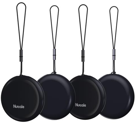 Nutale Schlüsselfinder Schlüssel Finden mit App Bluetooth iOS und Android IPX6 Wasserdicht Artikel Locator für AutoSchlüssel Haustier-börsen oder Rucksäcke